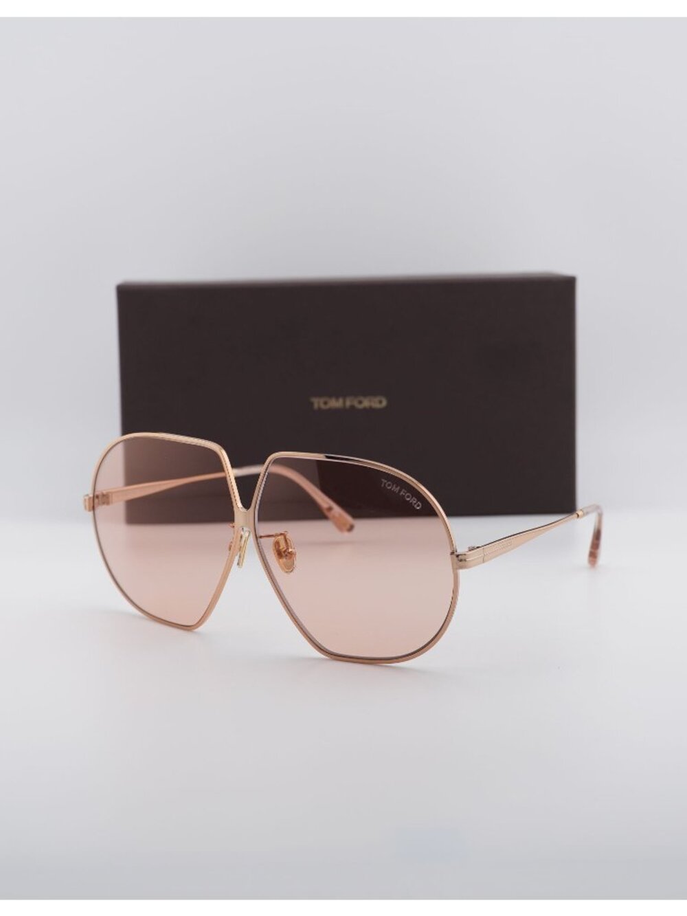 Tom Ford Tara FT0785 33E Butterfly Sunglasses - Gold / Brown